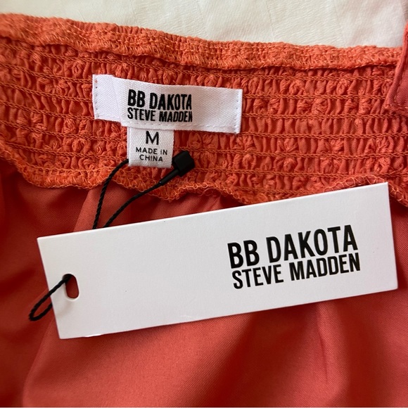 Bb Dakota by Steve Madden On The Square Coral Mini Dress - Picture 7 of 16